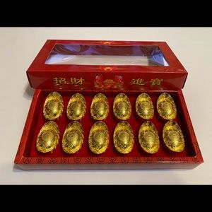 Feng Shui Gold Ingot /Yuan Bao /chinese ancient